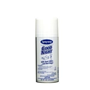 Sprayway Good Night 3 oz. Ready to Use Dust Mite and Bed Bug Sprays (24 Pack) SW03324R