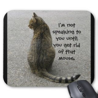 The mad cat mousepads