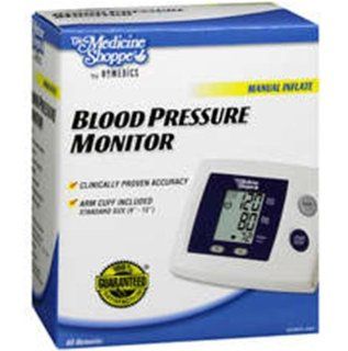 The Medicine Shoppe Digital Manual Inflate Blood Pressure Monitor Health & Personal Care