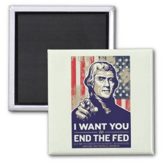 Jefferson End The Fed Magnets