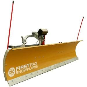 FirstTrax Angled Manual 80 in. Snow Plow for Trucks and SUVs 96805