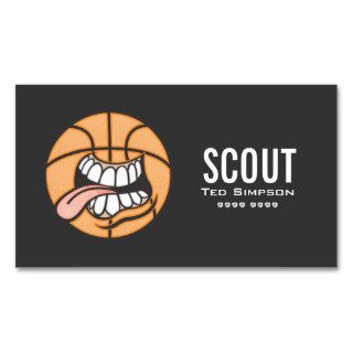 Basketball Professional Manager Scout Athlete Card Business Cards