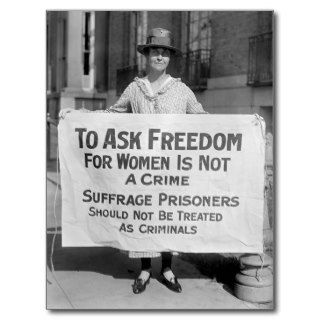 Suffragette for Alice Paul, 1917 Post Cards