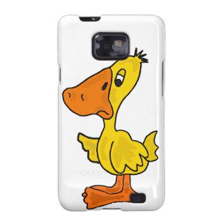 XX  Funny Yellow Duck Cartoon Galaxy S2 Covers