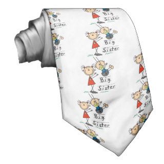 Big Sister Little Brother T shirts and Gifts Neck Ties