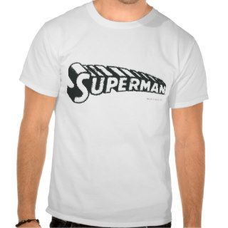Superman Grunge Letters Tee Shirt