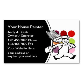 Modern Painter Business Cards