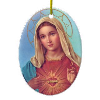 Immaculate Heart of Mary Ornaments