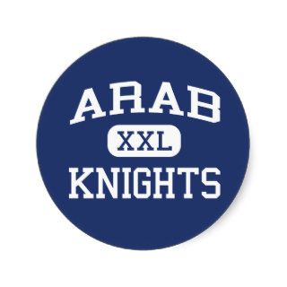 Arab   Knights   Arab High School   Arab Alabama Sticker