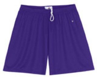 Badger Ladies' 5" B Dry Core Short Purple S 