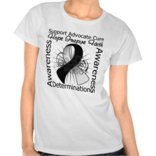 Carcinoid Cancer Inspirations Spiral Ribbon Shirt