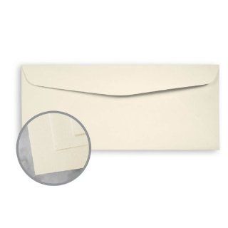 CLASSIC Linen Baronial Ivory Envelopes   No. 10 Commercial (4 1/8 x 9 1/2) 70 lb Text Linen 2500 per Carton  Business Envelopes 