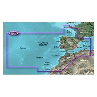 Garmin Bluechart G2   HXEU714L   Iberian Peninsula Azores & Canaries   MicroSD & SD Sports & Outdoors