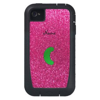 Personalized name pickle pink glitter