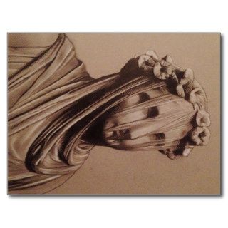 Veiled lady  by Trent Valleau "after bernini Postcards