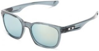 Oakley Garage Rock OO9175 23 Iridium Sport Sunglasses,Crystal Black,55 mm Clothing