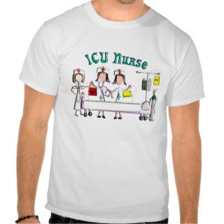 ICU Nurse Gifts Unique 3D Artist Graphics Shirt