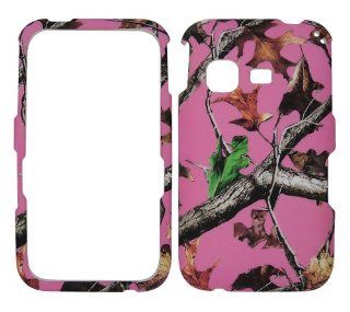 Pink Camo Adv Tree Straight Talk Net 10 Tracfone Samsung S390g Sgh s390g Freeform M Protector Hard Plastic Rubberized Phone Accessory Case Cover Cell Phones & Accessories