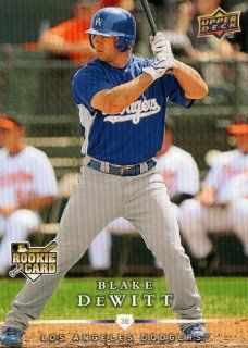 2008 Upper Deck First Edition #391 Blake Dewitt Rc. Sports Collectibles