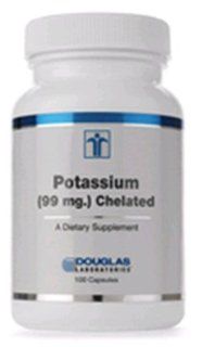 Potassium Chelated 99mg 100 Capsules Health & Personal Care