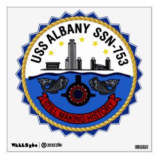 USS Albany SSN 753 Wall Decal