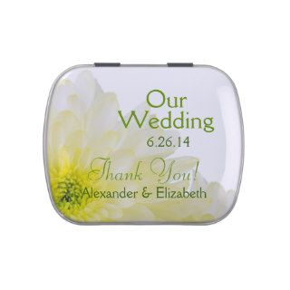 Garden Wedding After Dinner Mints Jelly Belly Tins