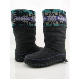 Nike ACG Women's Valenka Pendleton Limited Edition Boot (Anthracite/ Black/ Varsity Purple)   8 Shoes
