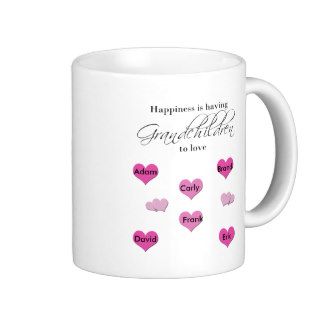 Happiness is Having Grandchildren to Love Mugs