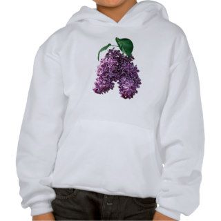 Two Toned Lilacs Kids Sweatshirts