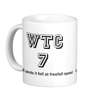 NIST admits WTC7 fell at free fall speed Mugs