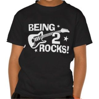 Being 2 Rocks T Shirts