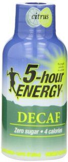 5 Hour Energy Decaf (Citrus), 1.93 OZ, 12 Count Health & Personal Care
