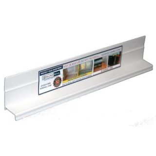 SureSill 1 3/8 in. x 84 in. White PVC Sloped Head Flashing for Door and Window Installation and Flashing (20 Pack) HF 1_38C 084