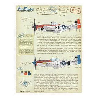 P 51 Blue Diamond Mustangs, Pt 2 356 FG (1/48 decals) Toys & Games