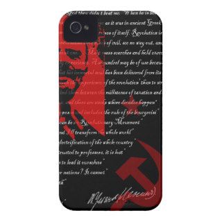 Lenin Marxist Quotes Soviet Revolution Bolsheviks iPhone 4 Covers