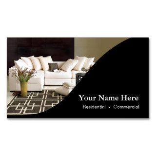 Interior Designer Home Staging Business Card