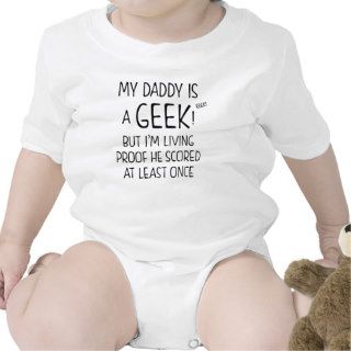 Geek Daddy Scored T shirt