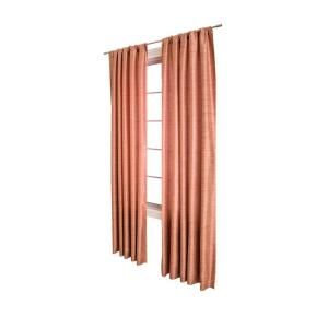 Home Decorators Collection Borgata Sangria Rod Pocket Curtain BGTSNG96RPP