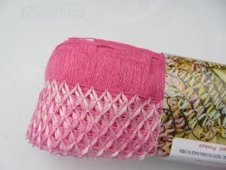 Circulo Sensual Geometrico Ruffling Yarn Color 357 Pink 1sk