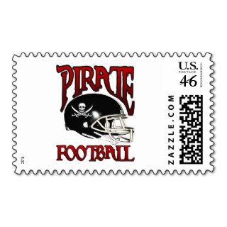 PIRATE FOOTBALL POSTAGE STAMPS