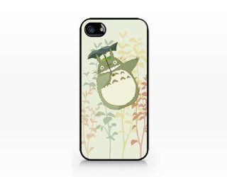 TIP4 358 Totoro Movie, 2D Printed Black case, iPhone 4 case, iPhone 4s case, Hard Plastic Case Cell Phones & Accessories
