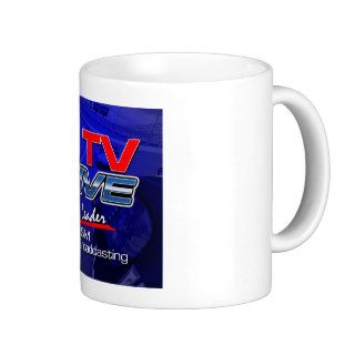 ETV Live 11oz or 15oz Coffee Mug with background