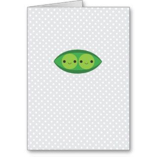 Two Peas in a Pod Greeting Cards