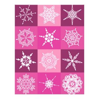 Sugarplum Snowflake Collection Designer Flyer Design