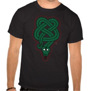 The Celtic Snake T shirts
