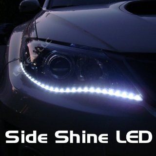 LED WHITE 2X 24" UNDER EYES STRIP LIGHTS 30SMD Automotive
