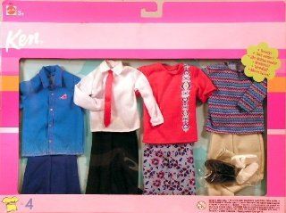 Ken Fashion Doll Clothes (Set of 4 Outfits) Toys & Games