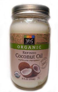 365 Everyday Value Organic Refined Coconut Oil Expeller Pressed  Grocery & Gourmet Food