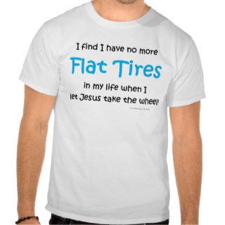 flat tires tee shirt