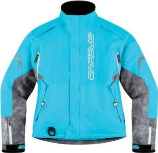 Arctiva Comp 8 Womens Insulated Jacket , Gender Womens, Apparel Material Textile, Distinct Name Sky Blue, Primary Color Blue, Size Md 3121 0318 Automotive